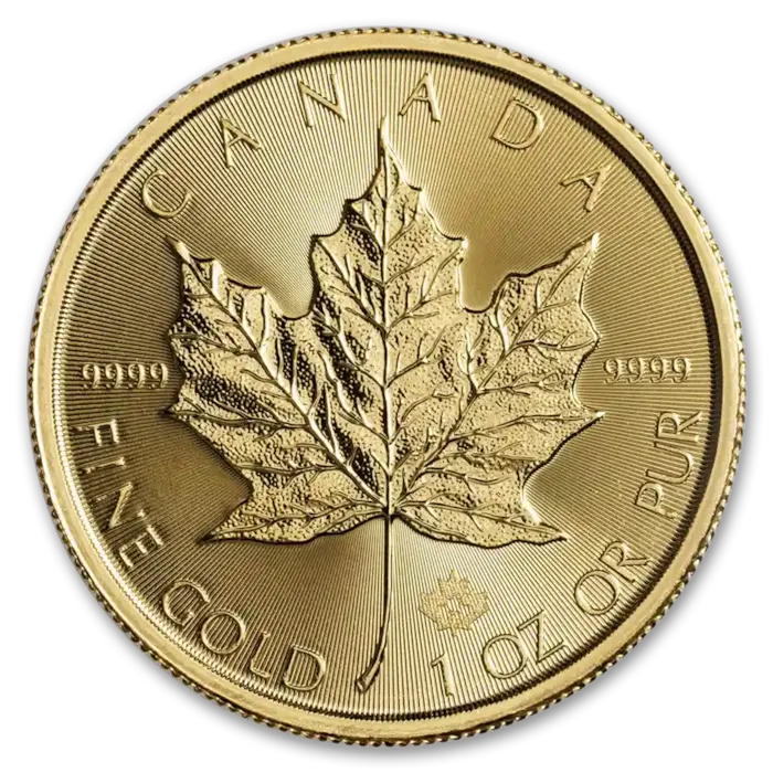 2023 1 oz Canadian Gold Maple Leaf Coin BU