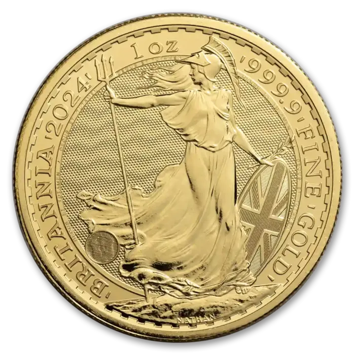 2024 1 oz Gold Britannia King Charles III Bullion