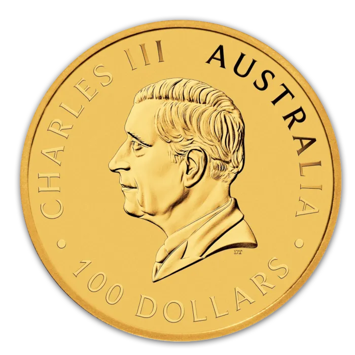 2024 Australia 1 oz Gold Kangaroo Coin BU Bullion